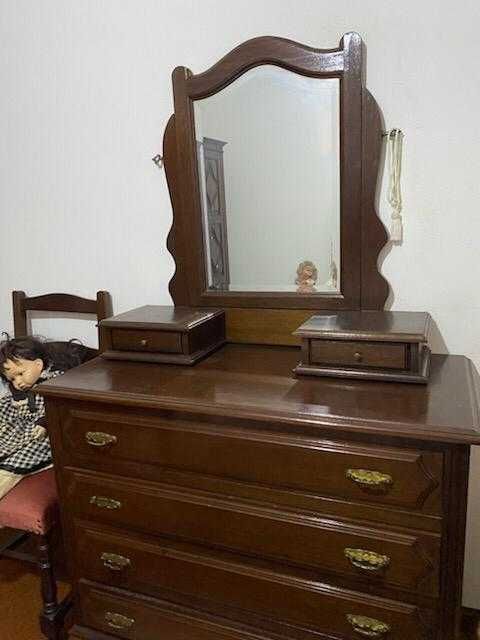 Quarto solteiro madeira macica