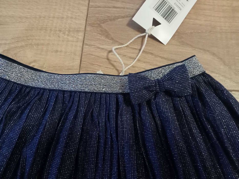 Nowa 122 128, 5 10 15 elegancka  spódniczka spódnica dla dziewczynki