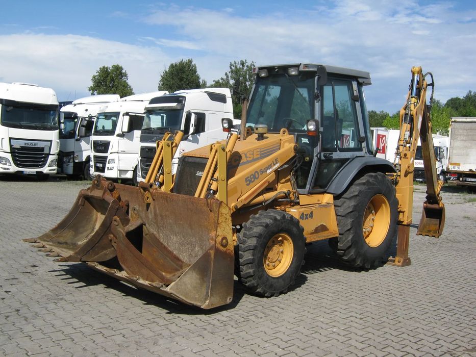 Case 580 SLE  Koparko ładowarka CASE 580 SLE sprowadzona