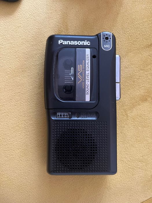 Panasonic bn-502 rejestrator dźwięku dyktafon na mini kasety