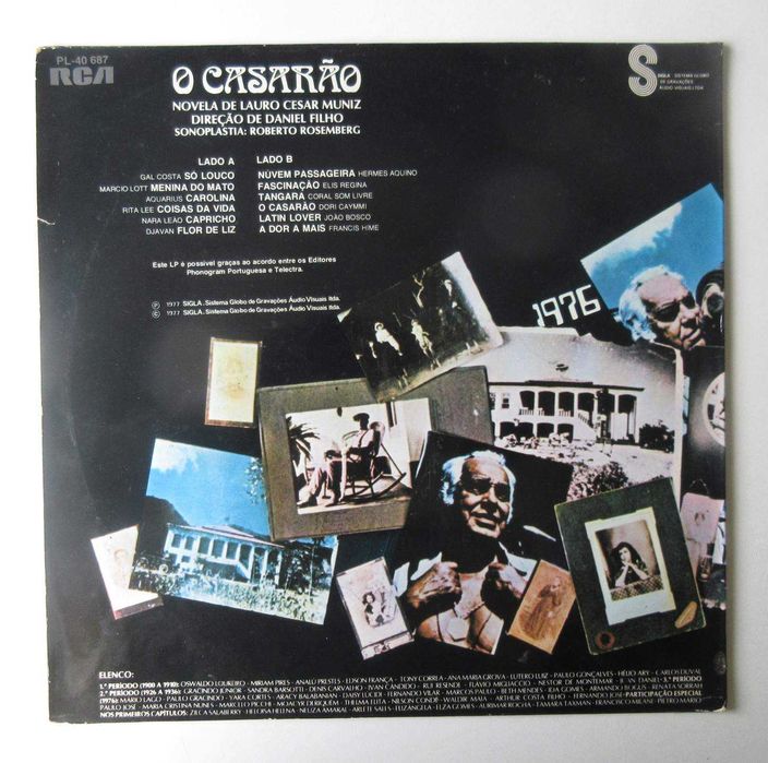 Telenovela "O CASARÃO" (LP)