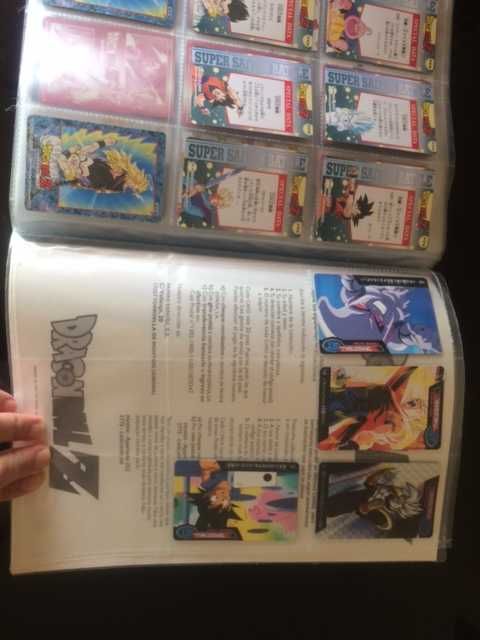 Dragon Ball Z - Cartas colecção (pequenas e jumbo e outros)