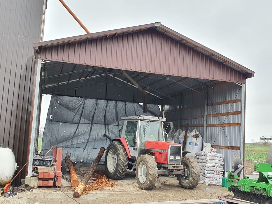 Konstrukcja 8x10 stalowa ocynkowana magazyn hala wiata garaż warszta