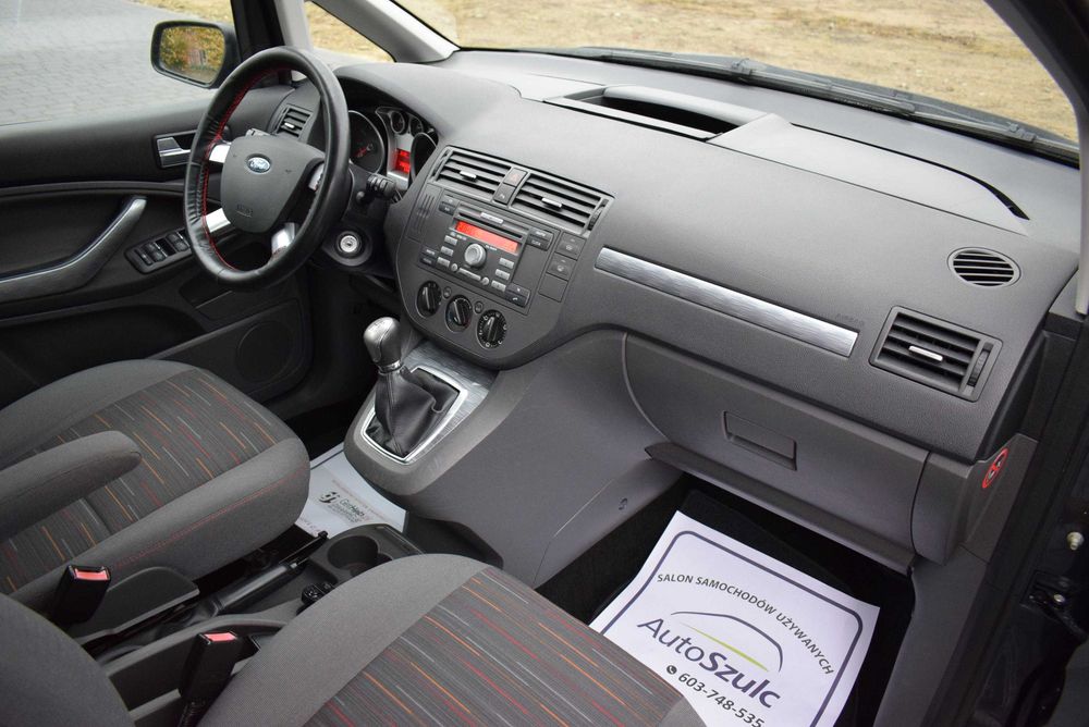 Ford C-MAX 1.8 Benzyna, 125 PS, Sprowadzony, Zadbany, Wygodny