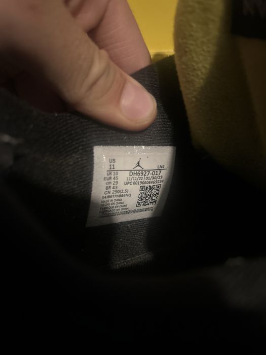 Jordan 4 yellow thunder