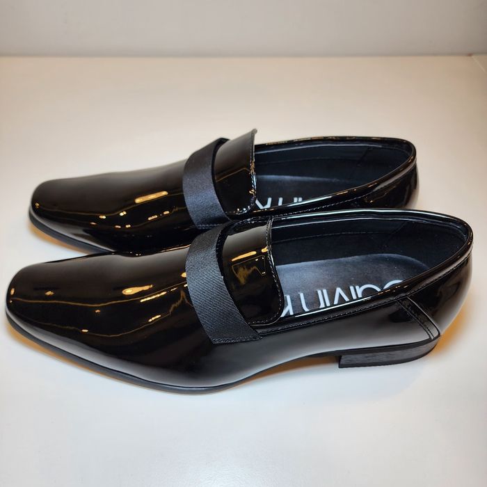Туфлі Calvin Klein Bernard Loafer чоловічі лаковані, нові, оригінал