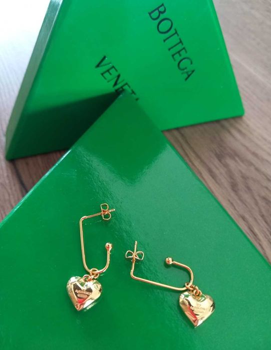 Kolczyki bottega veneta
