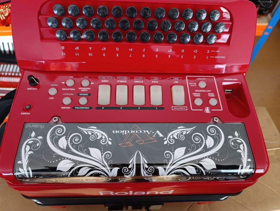 Concertina eletrónica Roland