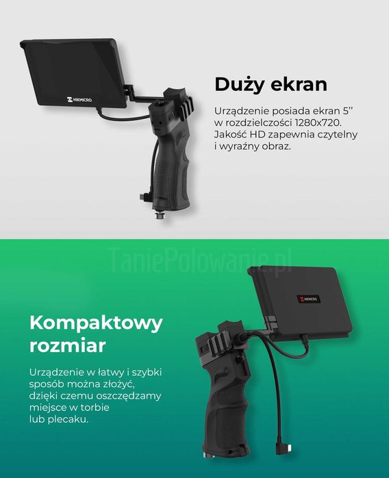 Ekran monitora HIKMICRO HM-HS07P ekran do monokularów 5 cali