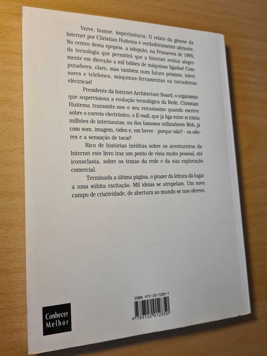 Livro "E Deus Criou a Internet" de Christian Huitema