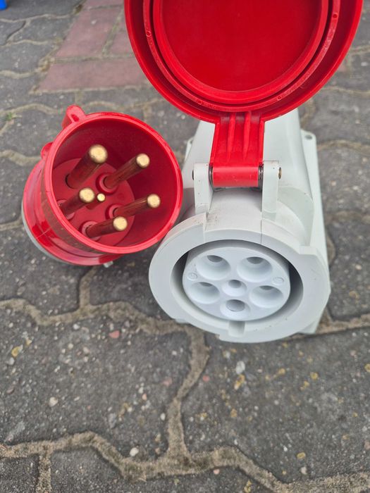 Wtyczka i gniazdo siłowe Walther 63A