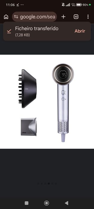 Secador cabelo Iónico