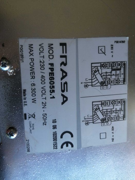 Placa eletrica vitroceramica,usada mas em bom estado,tudo a funcionar, 4  discos