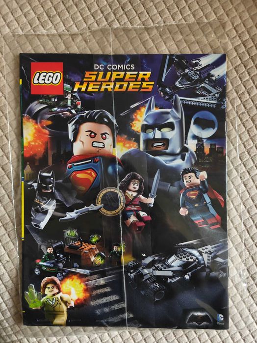 Revista LEGO Batman Nº 10 selada + minifigura Batman