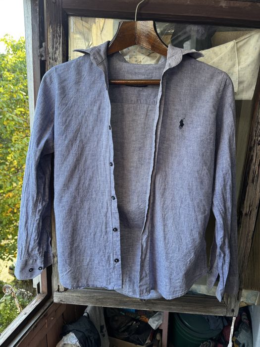 Polo Ralph Lauren 100% linen Поло Лляна сорочка