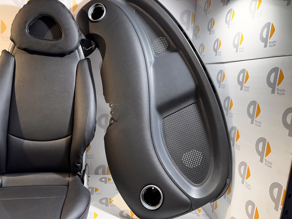 Interior bancos smart fortwo 450 pele