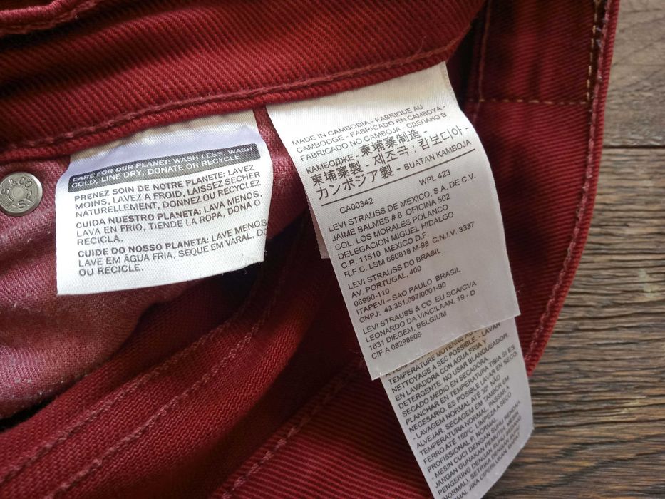 Джинси Levis Levi's 514  розмір 29x30