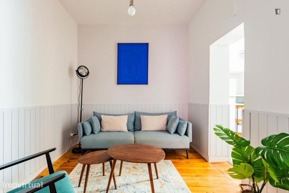 Apartamento com 2 quartos - localizado em Intendente Lisbon