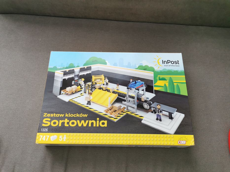 Nowy limitowana edycja zestaw 747 elementy +5 klocki nowe cobi sortown