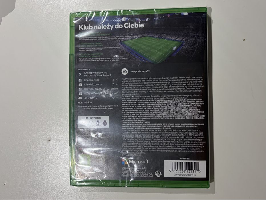 FC26 Xbox Series X/Xbox One