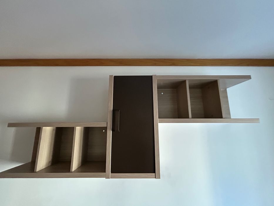 Mobília EL CORTE INGLÉS! (Quarto Completo Solteiro Cama Corpo e Meio)