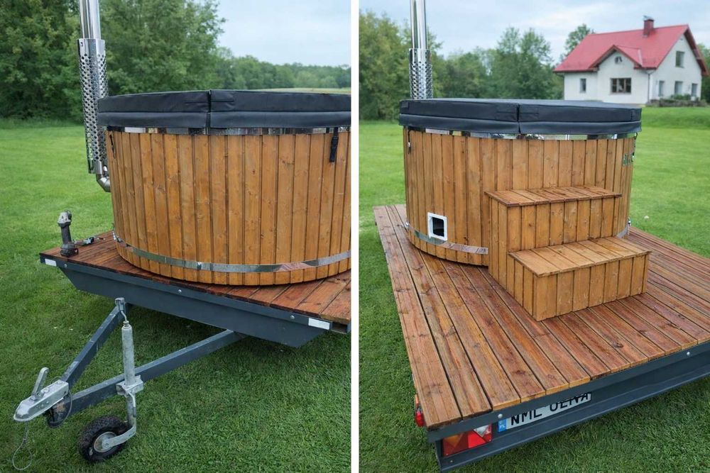 przyczepka bar sauna balia
