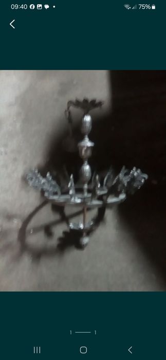 Candeeiro de teto vintage