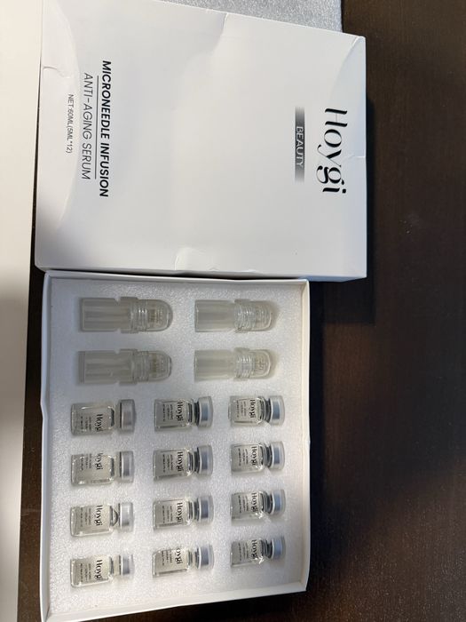 Sérum Anti-Idade Hoygi Beauty Microneedle Infusion (60ml / 12x5ml) - Novo
