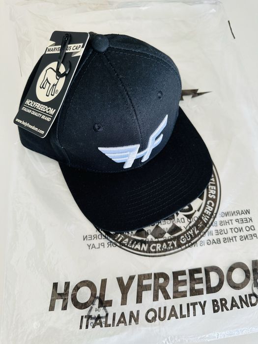 Boné snapback preto HolyFreedom Marvellous Cap