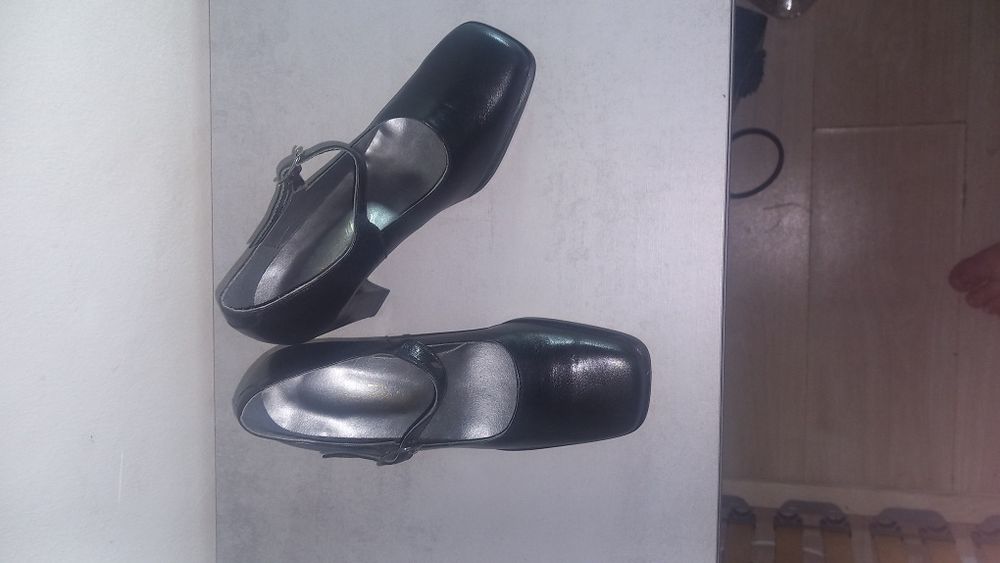 Sapatos velhos restaurados