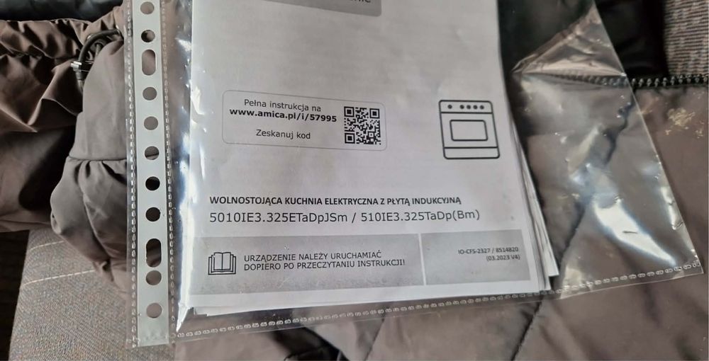 Kuchenka elekteyczna z plytą indukcyjną