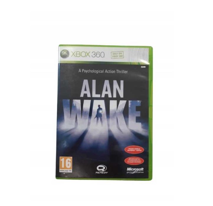 ALAN WAKE PL xbox 360 polski wydanie
