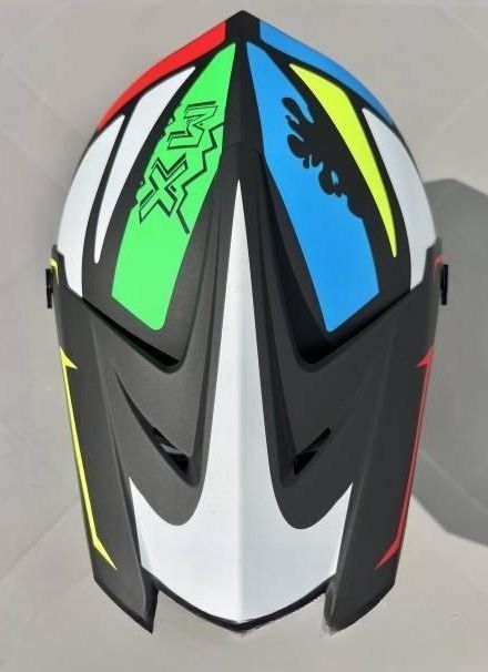 Мото шолом fox racing/эндуро шолом + окуляри