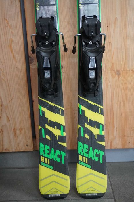 Narty Rossignol React RTI Carbon, długość 149 cm, używane / 6595