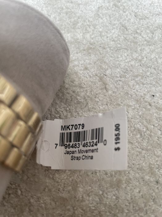 Złoty elegancki zegarek Michael Kors MK