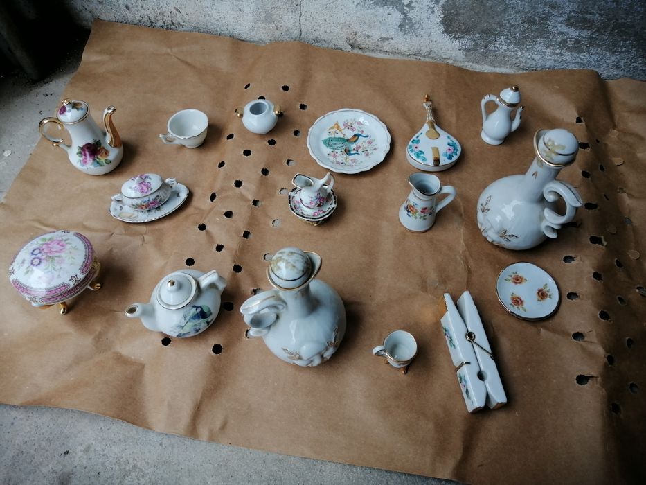 Lote Miniaturas Porcelana