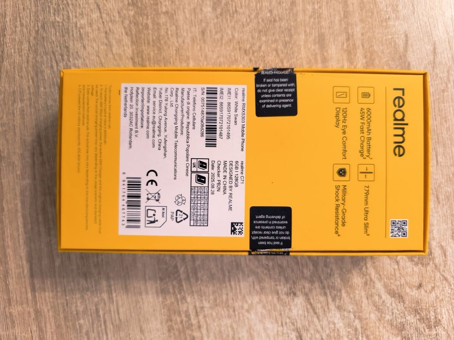 Telefon REALME C71 nowy