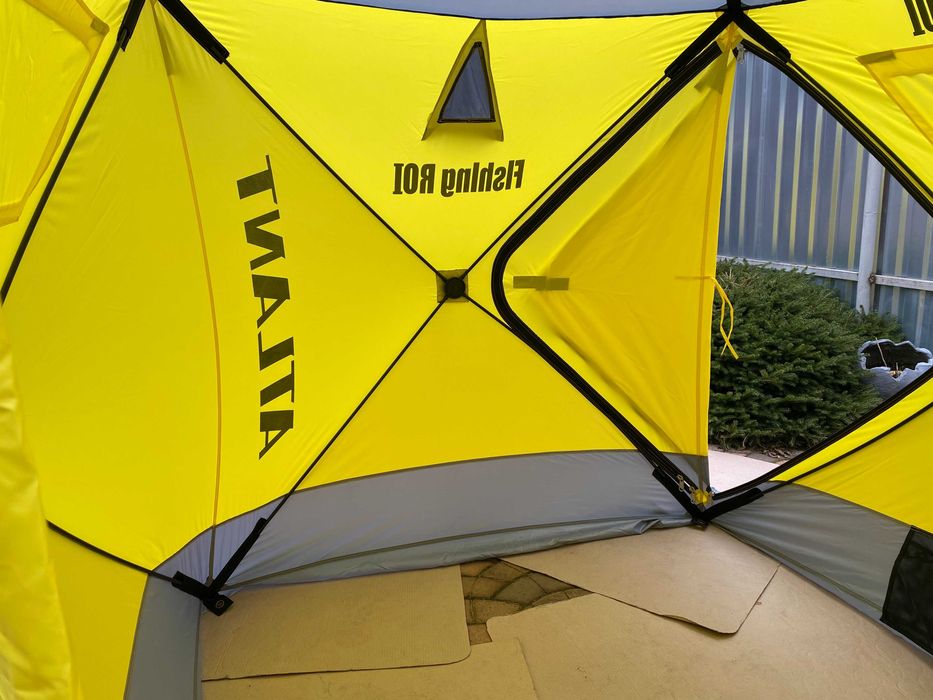 Зимова аалатка/намет зимовий Куб "Fishing ROI" ATLANT 150*150*170см