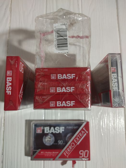Аудіокасети Basf Ferro Extra I 90 Нові касети Basf Ferro