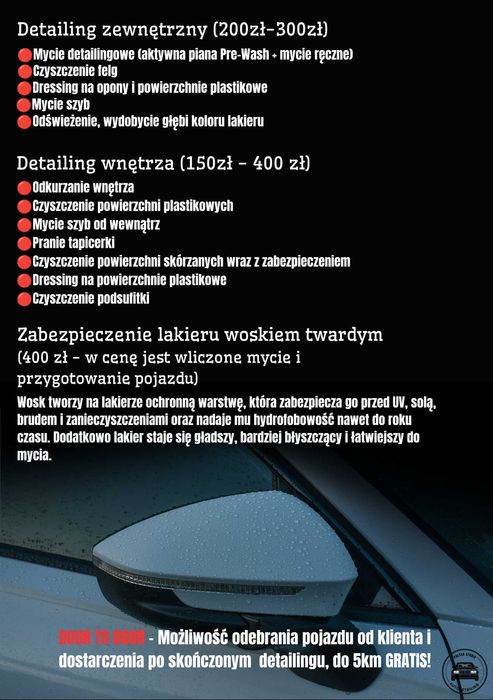 Autodetailing | GNIEZNO i okolice!