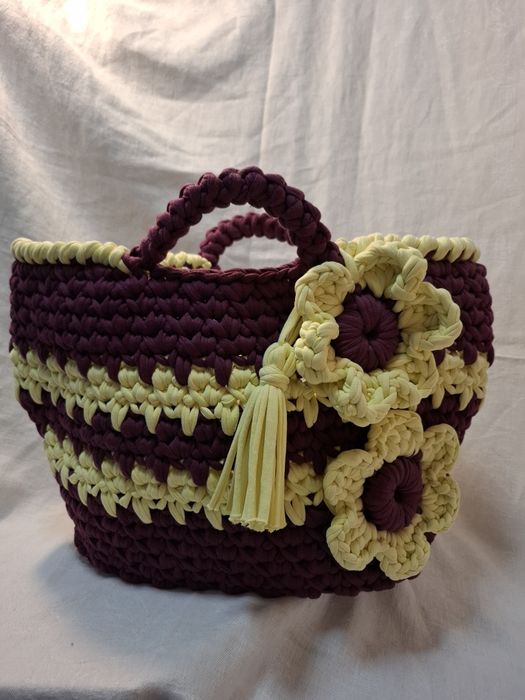 Ręcznie robiona torebka na szydełku- Unikat handmade!!!