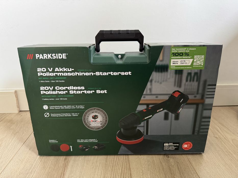 Nowa polerka Parkside PPMAS 20-Li A2