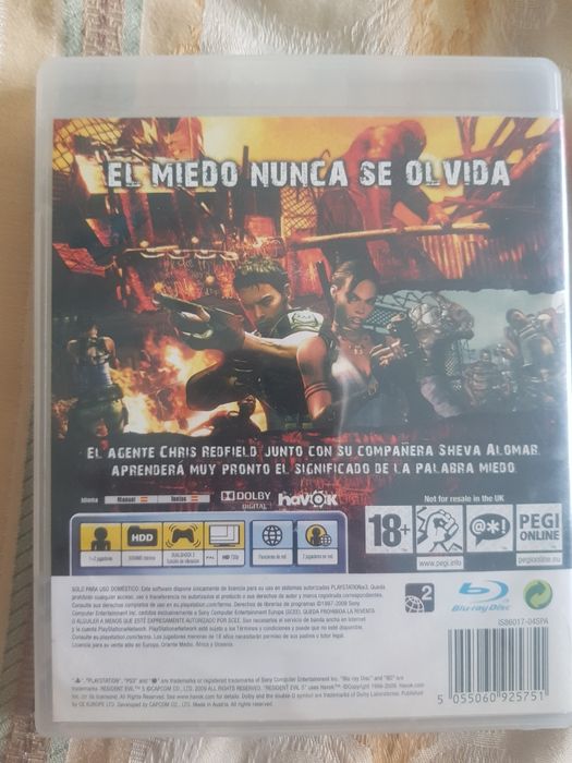 Ps3 Resident Evil 5