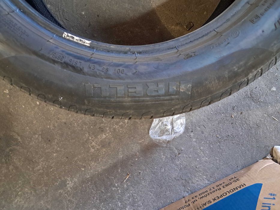 Opony letnie 225/55 R17 Pirelli Cinturato P7, używane, cena za 4 szt