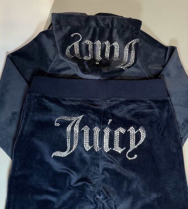 Велюровий костюм Juicy Couture новий оригінал темно синій S