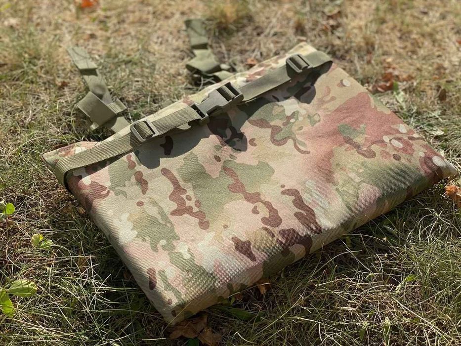 Каримат для сидіння піксель зсу каремат сидения військовий туристичний