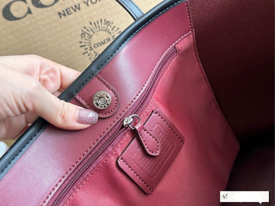 Сумка coach city tote шопер