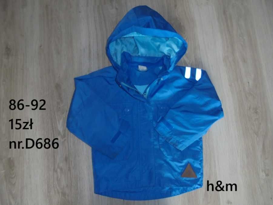 Kurtka kurteczka wiosenna letnia wiatrówka h&m 86-92