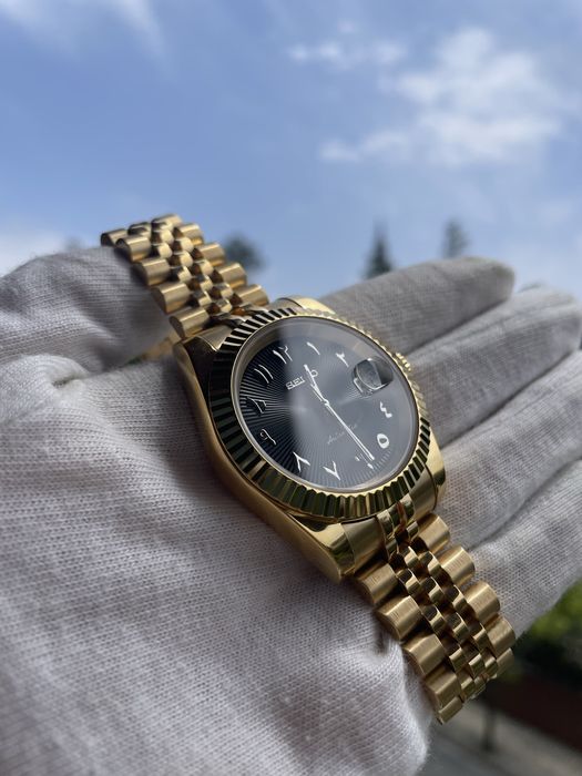 Seiko Mod Datejust Gold