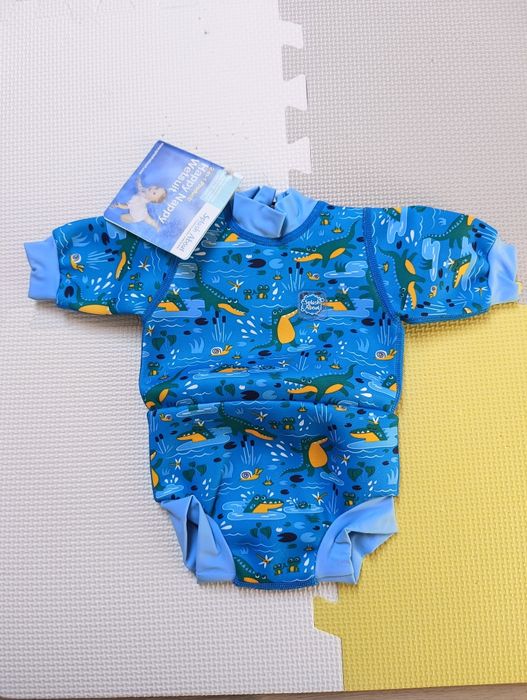 Nowy kombinezon pianka DO PŁYWANIA HAPPY NAPPY splash about - KROKODY